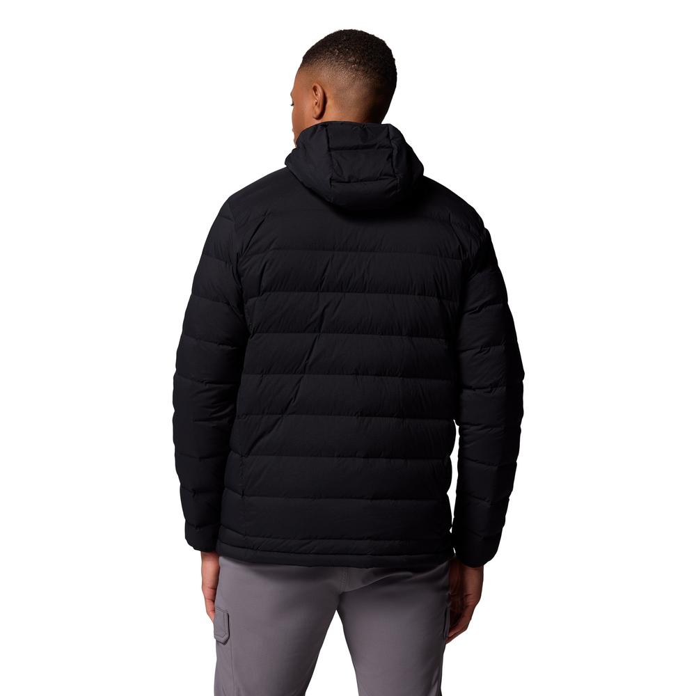 Kurtka męska Columbia Peak Down Hooded 2133972010 - czarna