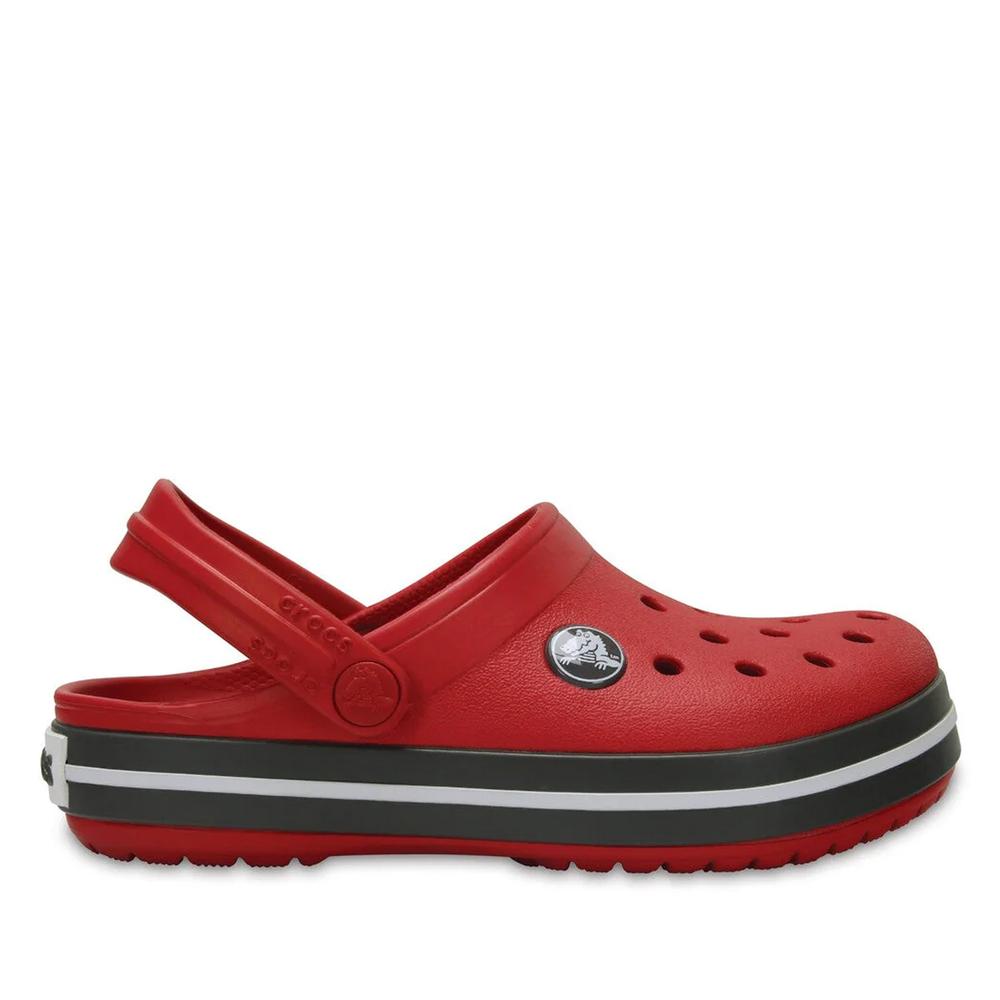 Klapki Crocs Toddler Crocband Clog 207005-6IB - czerwone