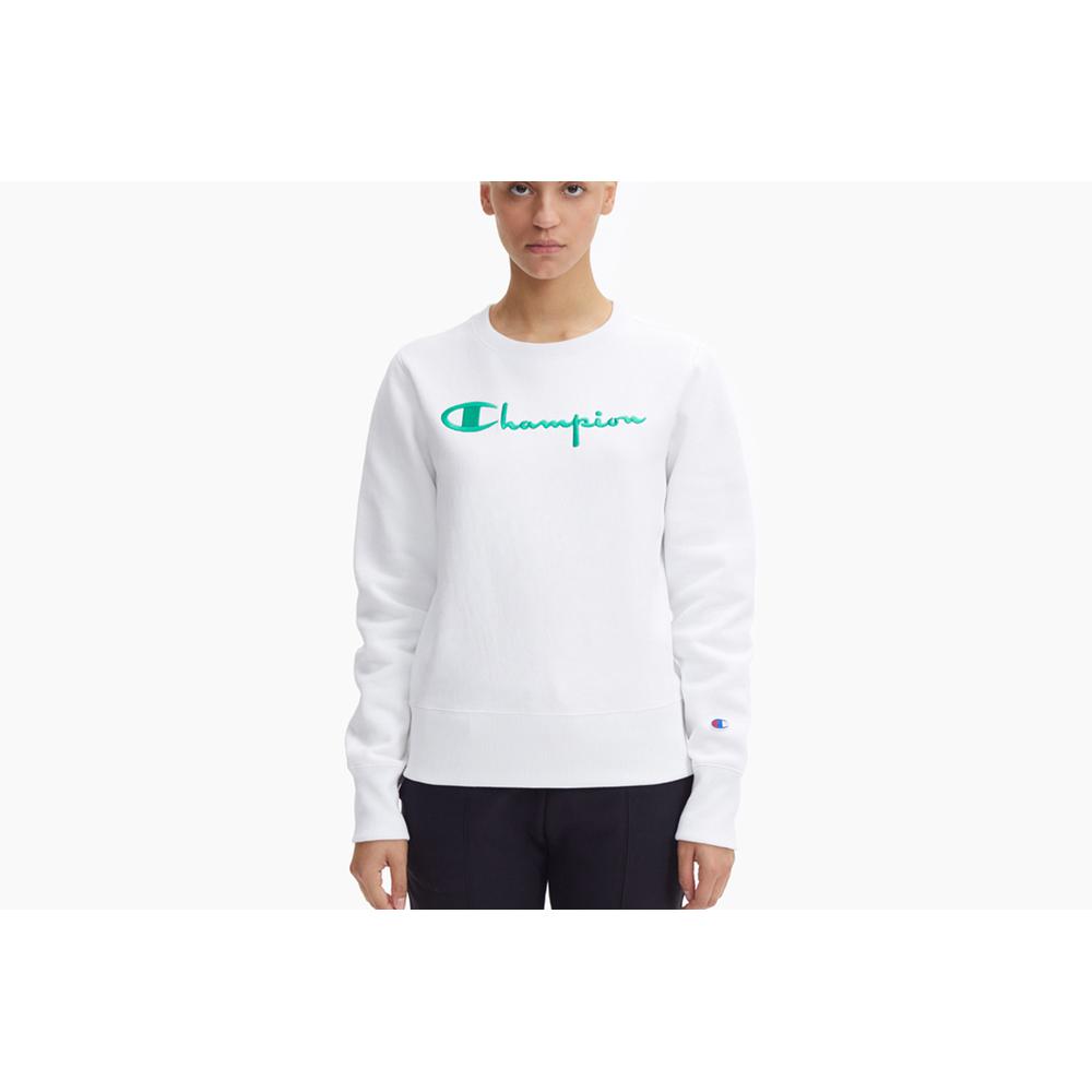 CHAMPION CONTRAST SCRIPT LOGO REVERSE WEAVE > 111558-WW001