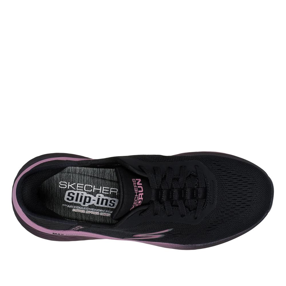 Buty damskie Skechers Max Cushioning Elite 2.0 - Solace 129626BKMV - czarne