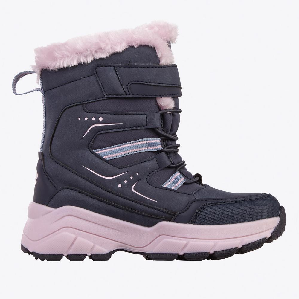 Buty dziecięce Lotto Nizina Tex 2600370K-5948 - granatowe