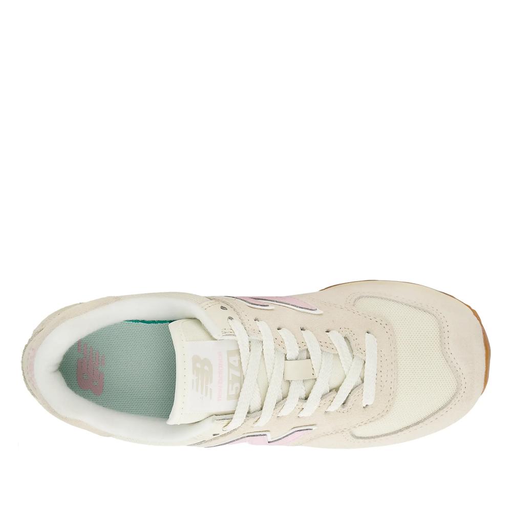 Buty New Balance WL574GU2 - beżowe