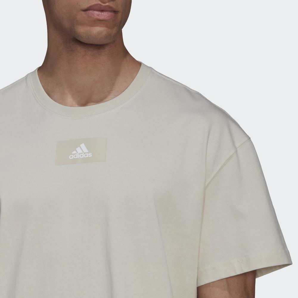 Koszulka adidas Essentials FeelVivid Drop Shoulder Tee HK2856 - szara
