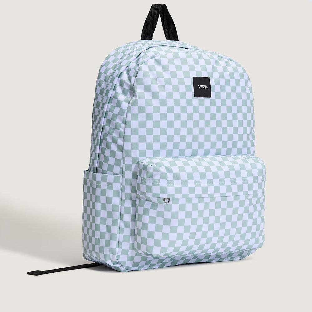 Plecak dla każdego Vans Old Skool Check VN000H4XEMW1 - niebiesko-biały