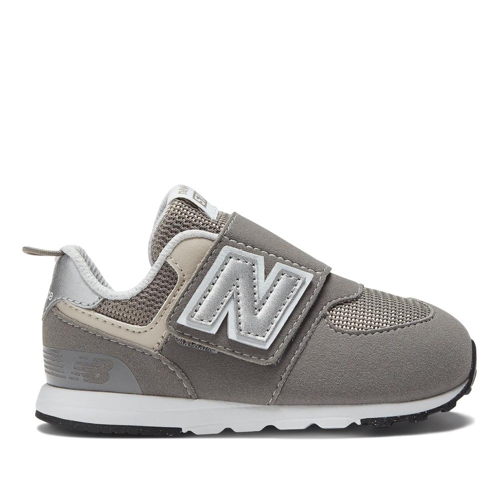 Buty dziecięce New Balance NW574GR - szare