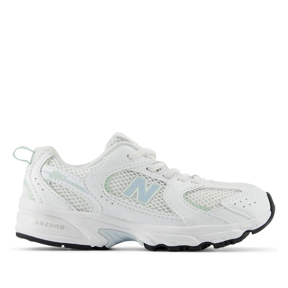 Buty dziecięce New Balance PZ530SP - białe