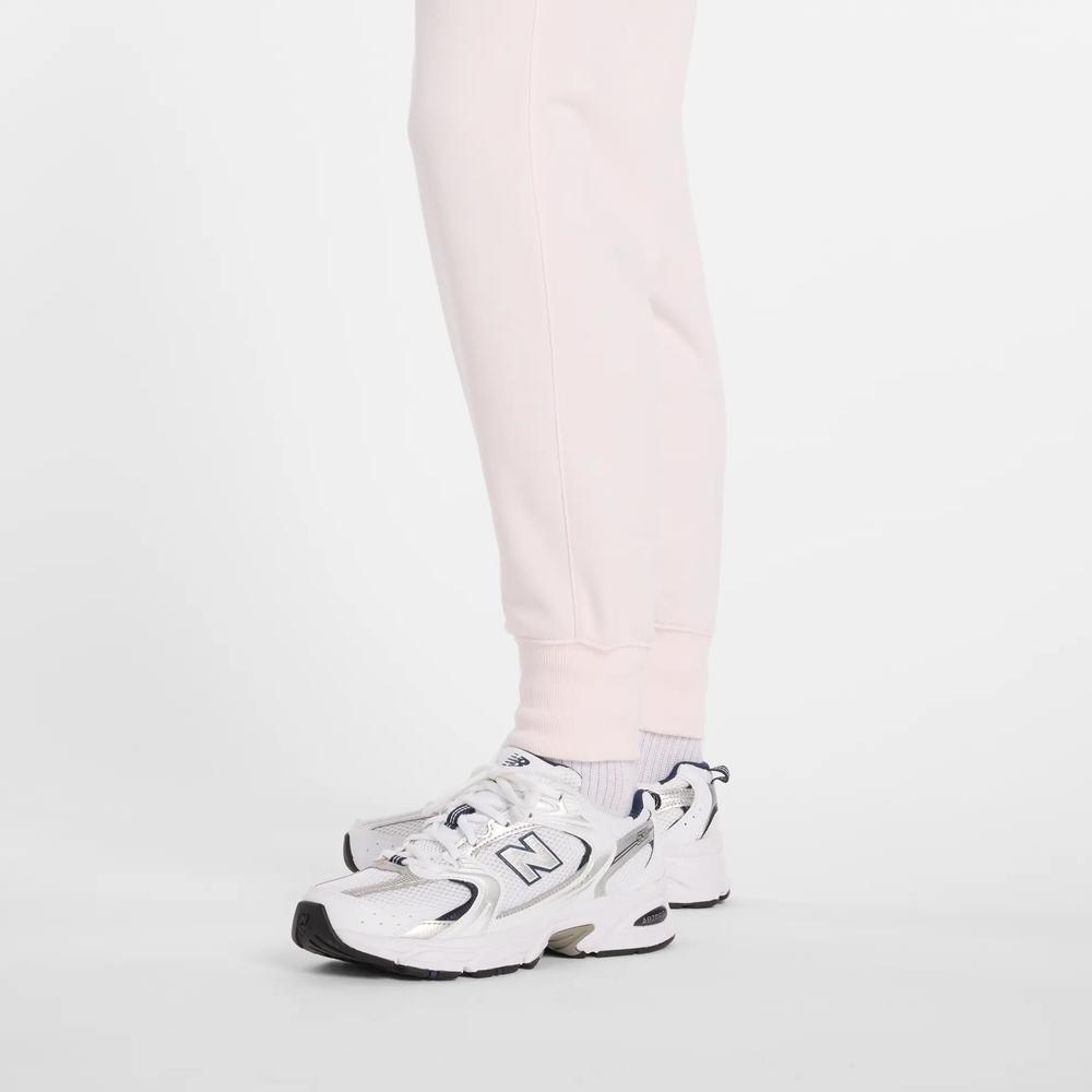 Spodnie damskie New Balance WB61D3EAAAA - różowe