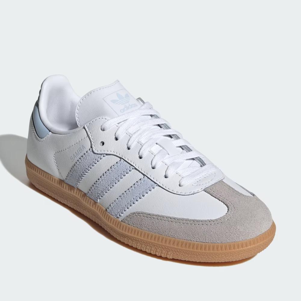 Buty młodzieżowe adidas Originals Samba OG J JQ2019 - białe