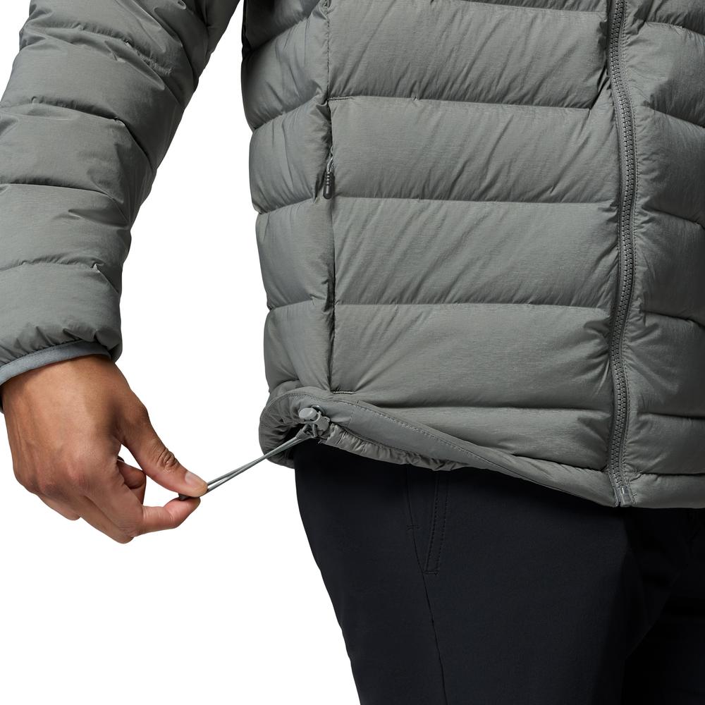 Kurtka męska Columbia Peak Down Hooded 2133972342 - szara