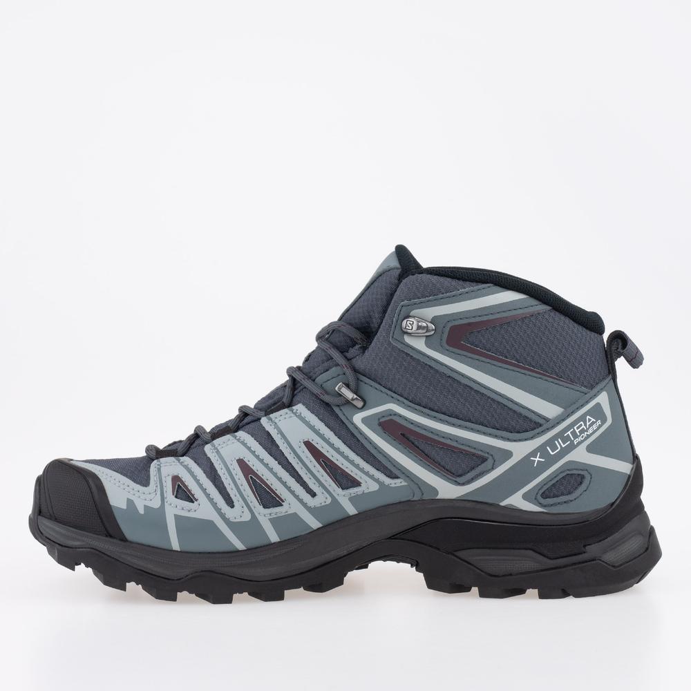 Buty Salomon X Ultra Pioneer Mid L47170500 - niebieskie