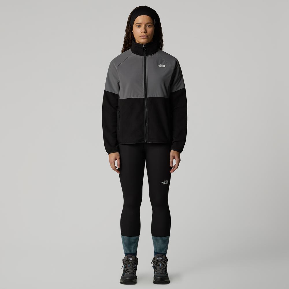 Bluza The North Face 100 Glacier HVWT Full 0A89JAWOO1 - czarno-szara