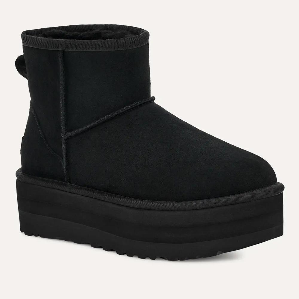 Buty damskie UGG Classic Mini Platform 1134991-BLK - czarne