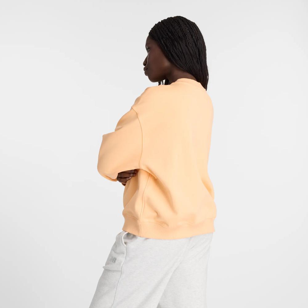 Bluza New Balance WT41500PAE - pomarańczowa