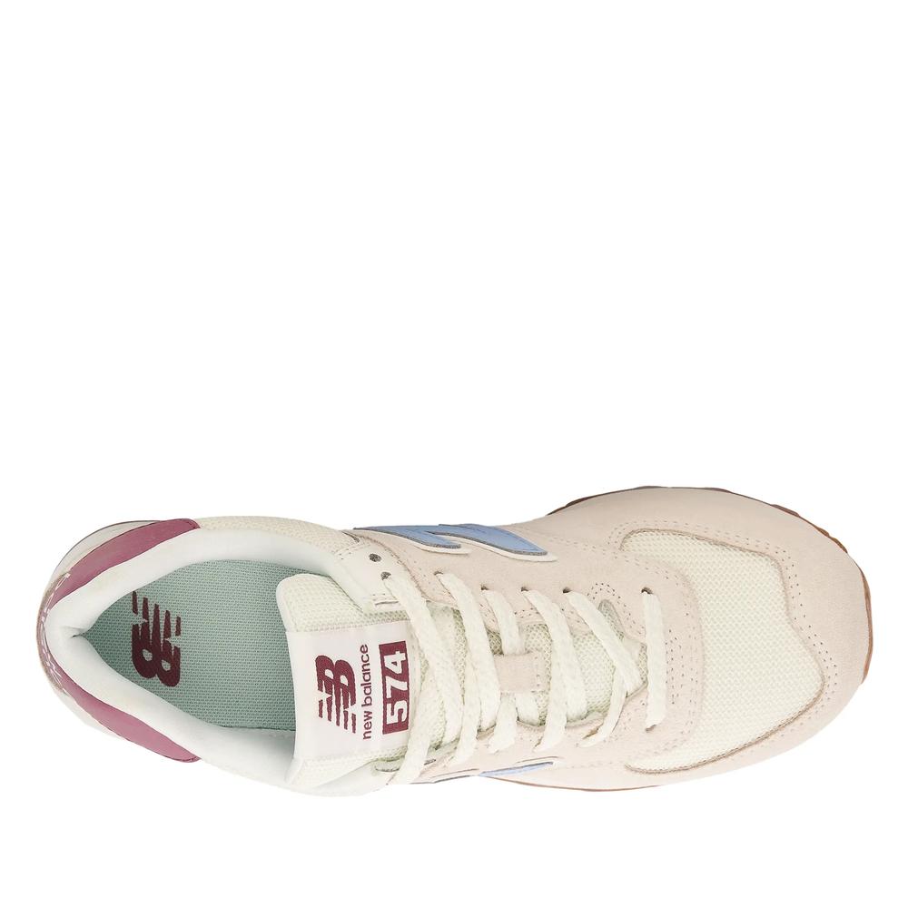 Buty New Balance WL574RD - beżowe