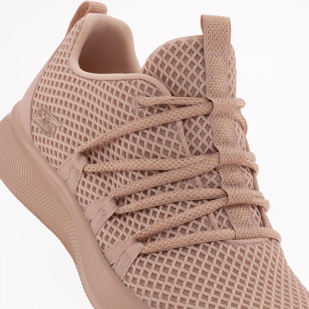 Buty Skechers Bobs Squad 2 Mega Glam 32804LTPK - różowe
