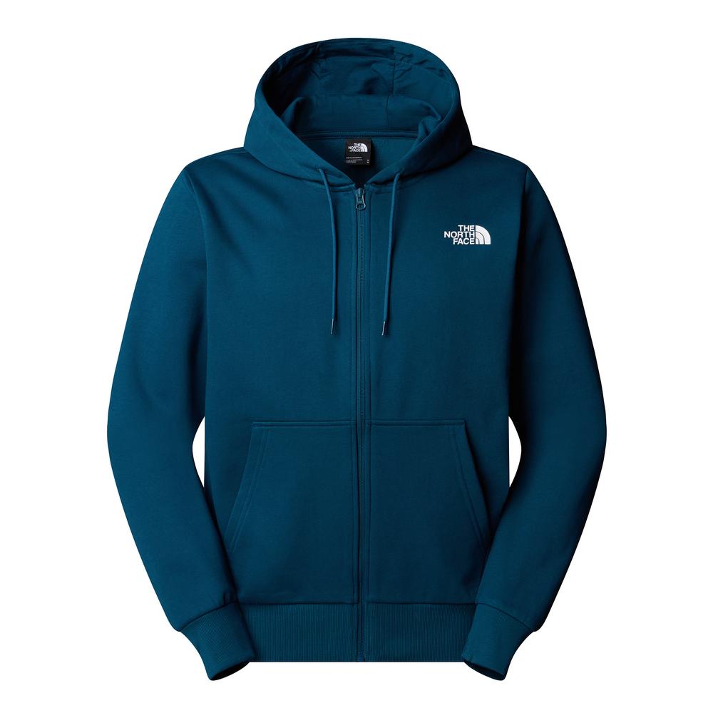 Bluza The North Face Simple Dome Full Zip 0A89FD1NO1 - granatowa