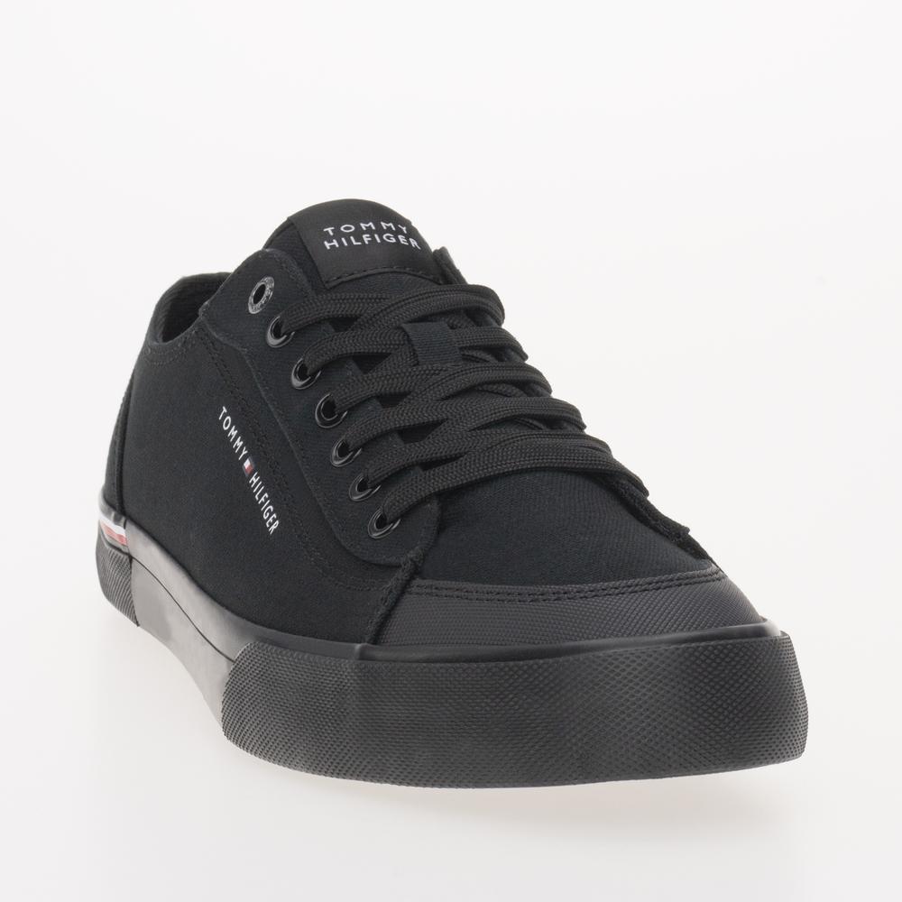 Buty Tommy Hilfiger Corporate Vulc Canvas FM0FM04954-BDS - czarne