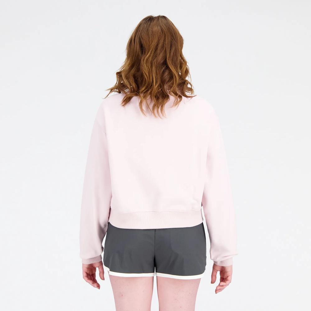 Bluza New Balance WT31501SOI - różowa