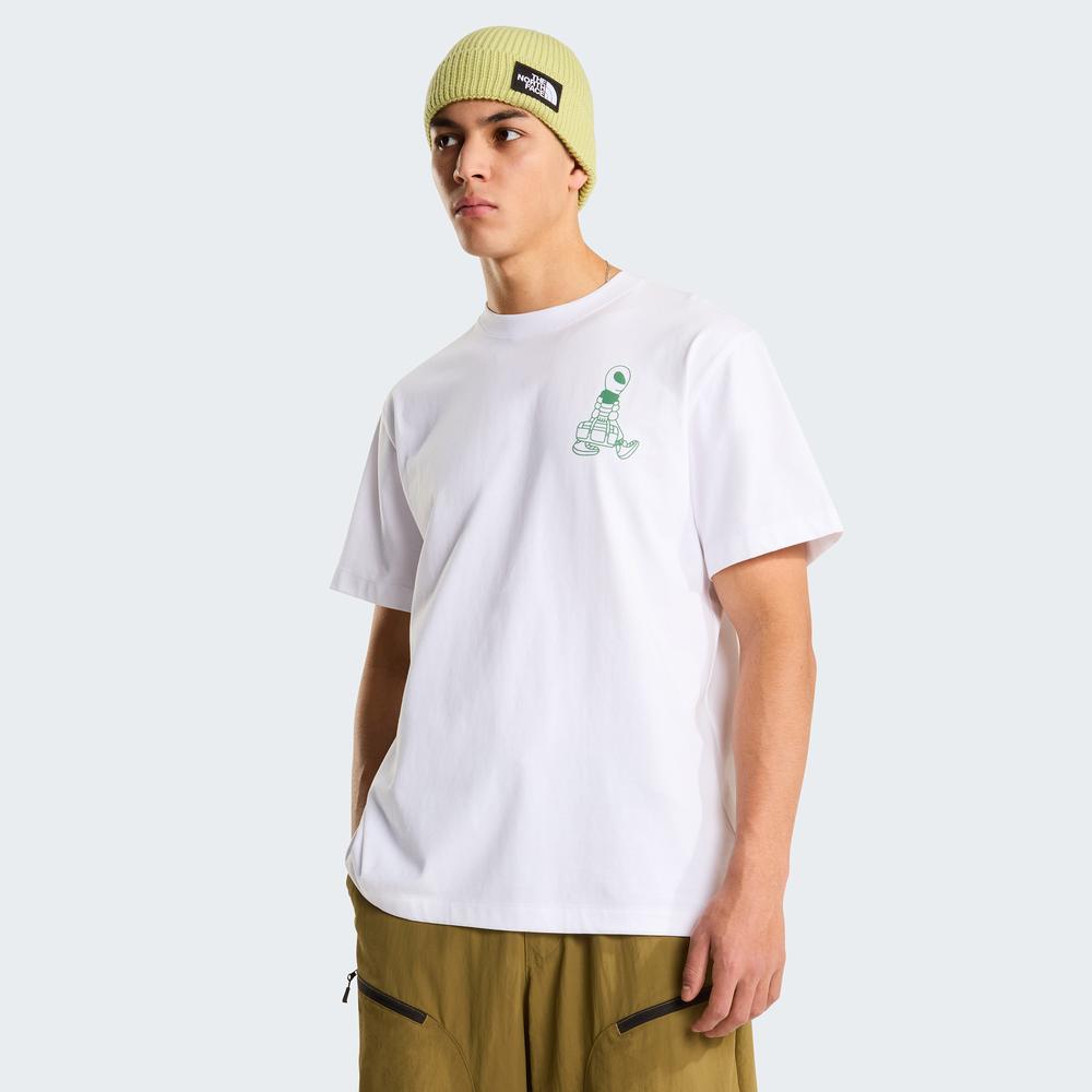 Koszulka męska The North Face Alien 0A8G9GFN41 - biała