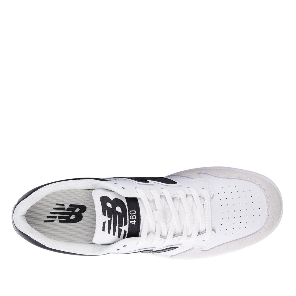 Buty unisex New Balance BB480LIW - białe