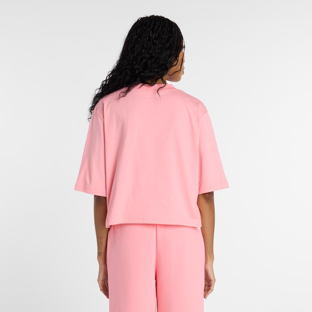 Koszulka damska New Balance WT61V5OPAA6 - różowa