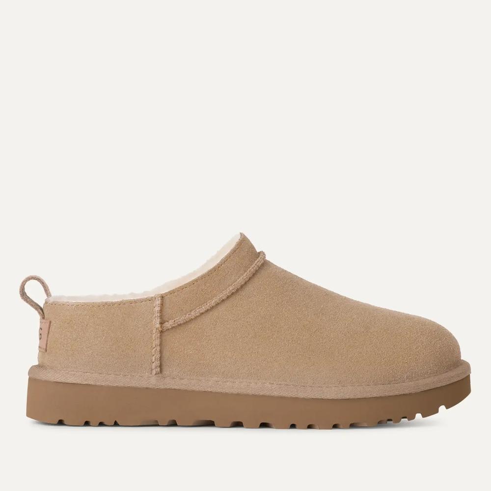 Buty damskie Ugg Classic Micro Boot 1173891-SAN - beżowe