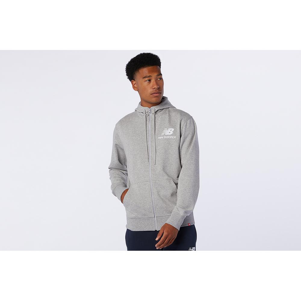 Bluza New Balance MJ03558AG - szara