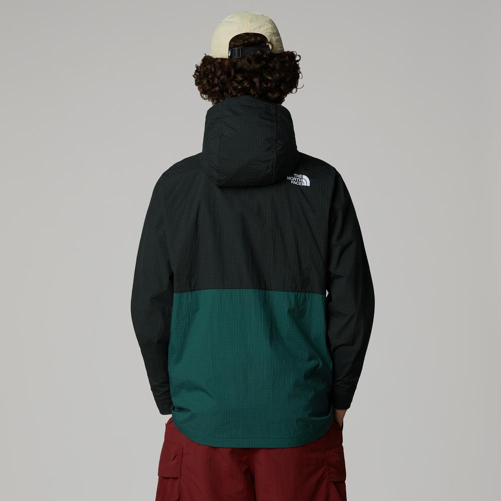 Kurtka męska The North Face Anorak Ersa 0A8FMR5861 - zielono-czarna