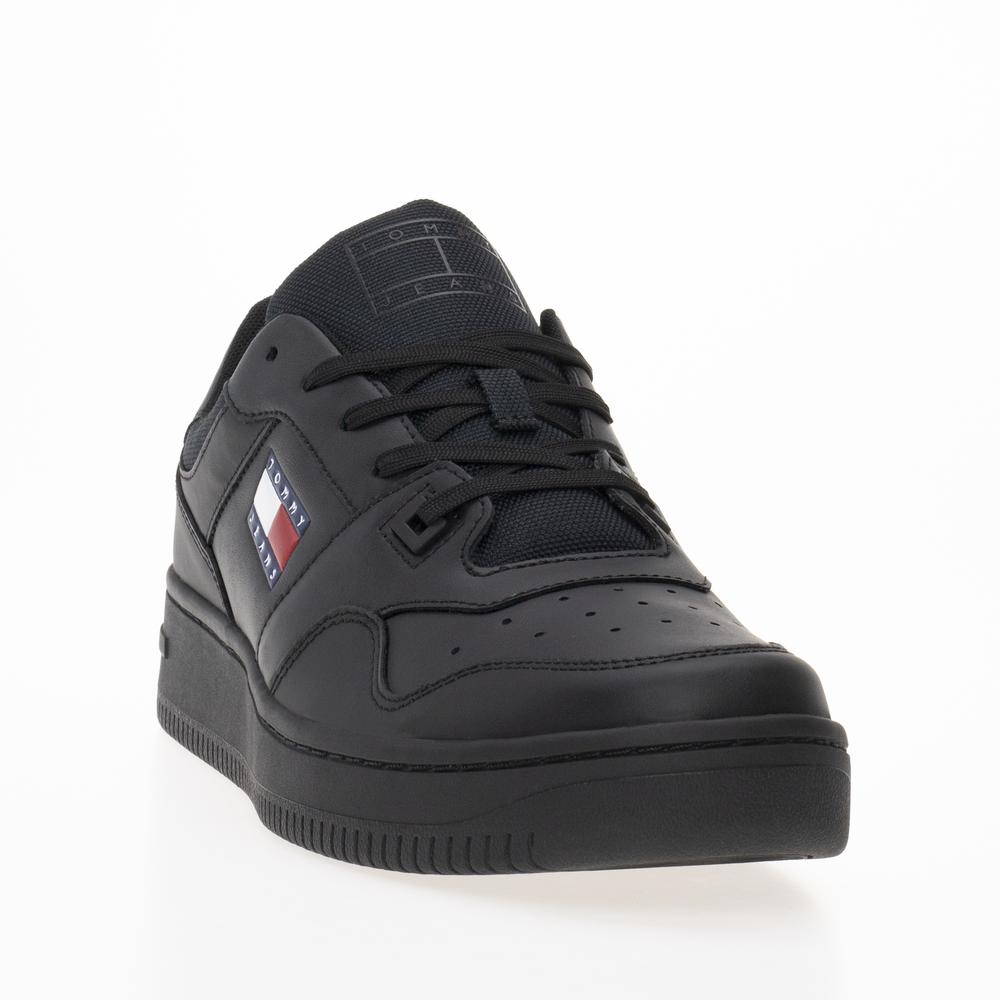 Buty Tommy Jeans TJM Retro Basket Ess EM0EM01395-BDS - czarne