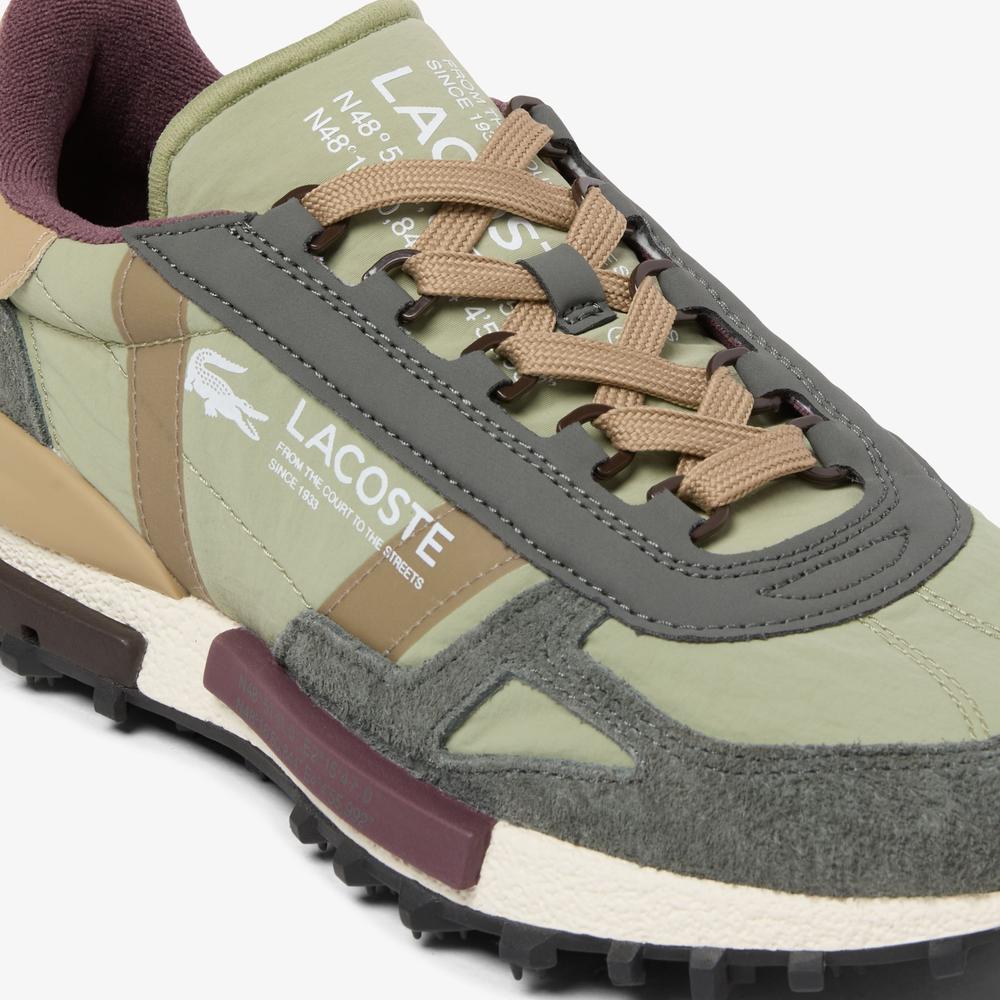 Buty męskie Lacoste Elite Active 752SMA0087-5E7 - zielone