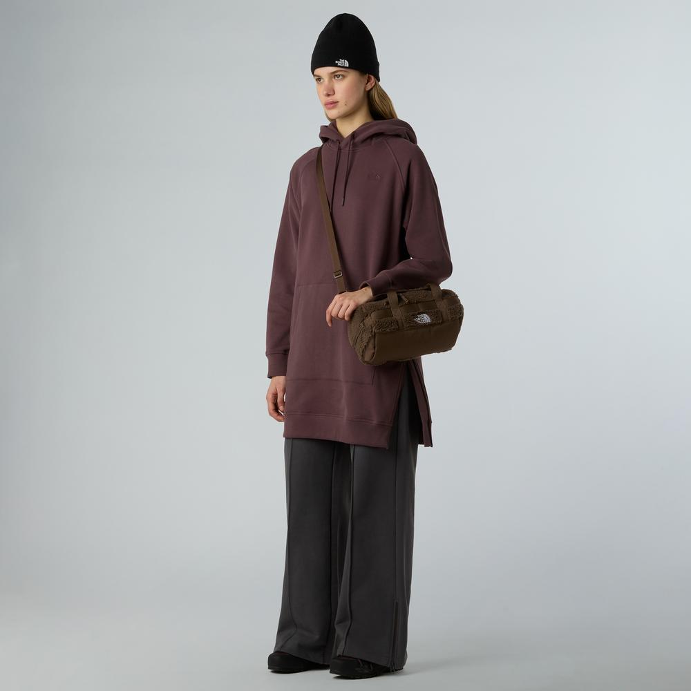 Sukienka damska The North Face Relaxed Hooded 0A8E48BQ71 - brązowa