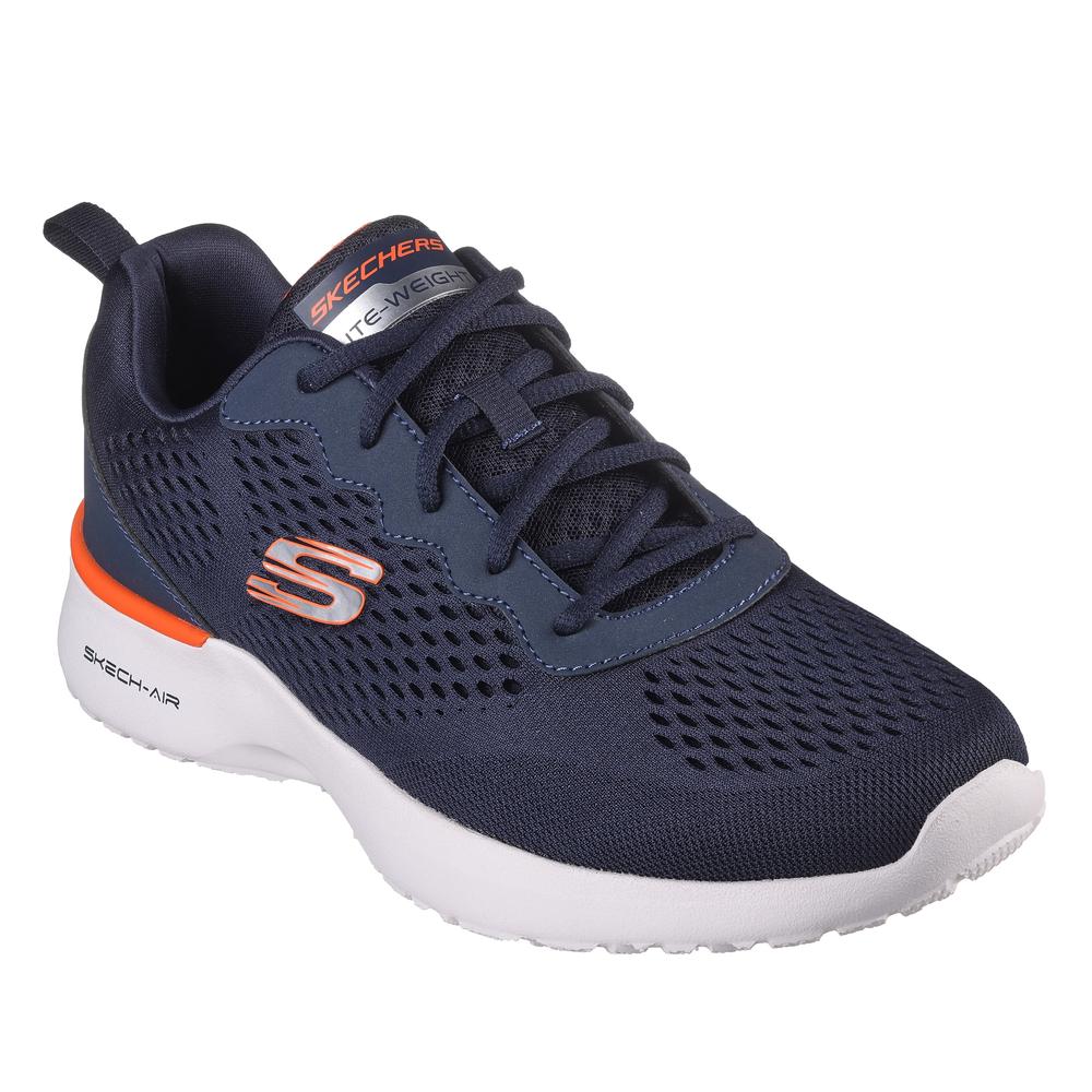 Buty męskie Skechers Air Dynamight Tuned Up 232291NVOR - granatowe