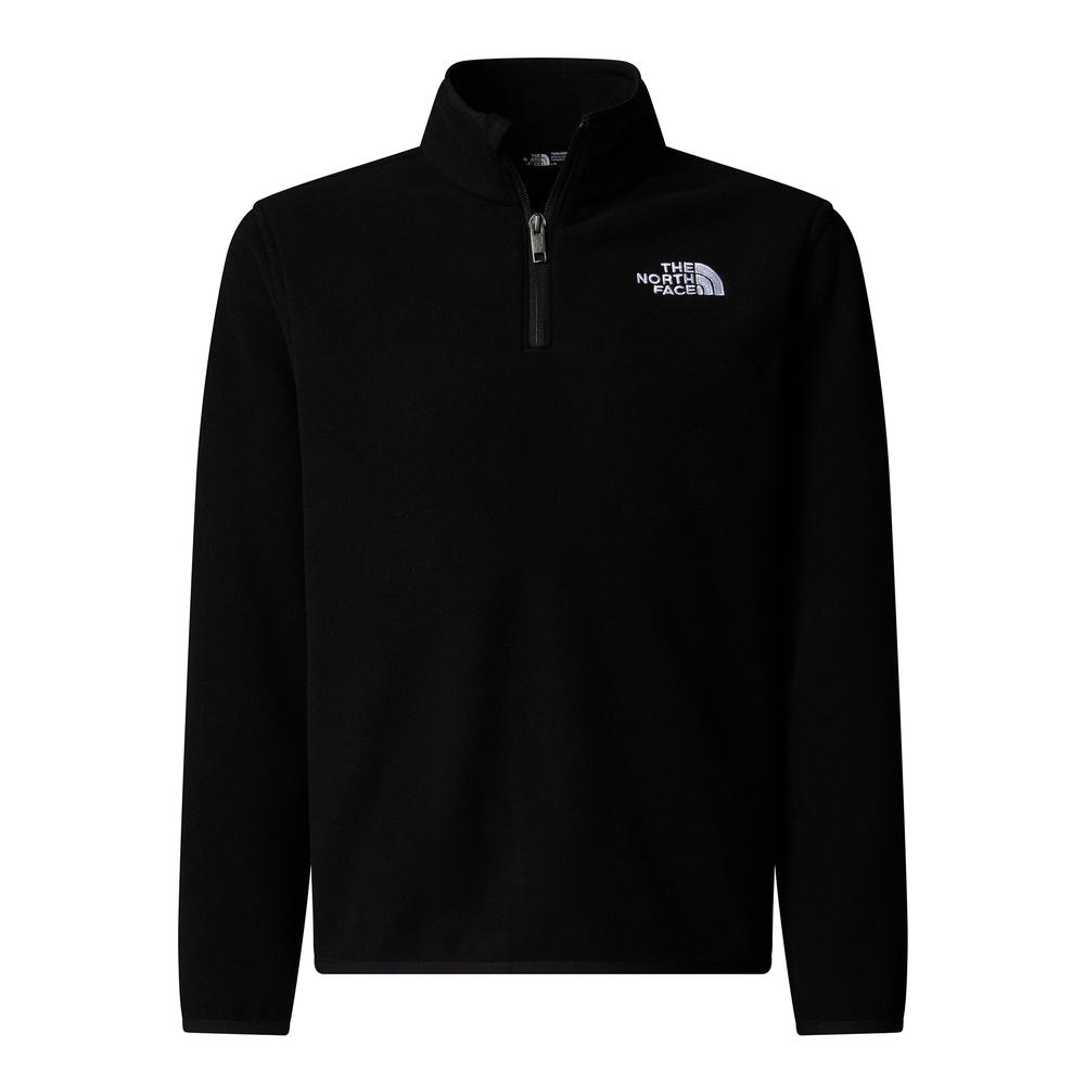 Bluza dziecięca The North Face Glacier 1/4 Zip Fleece 0A8CVGJK31 - czarna