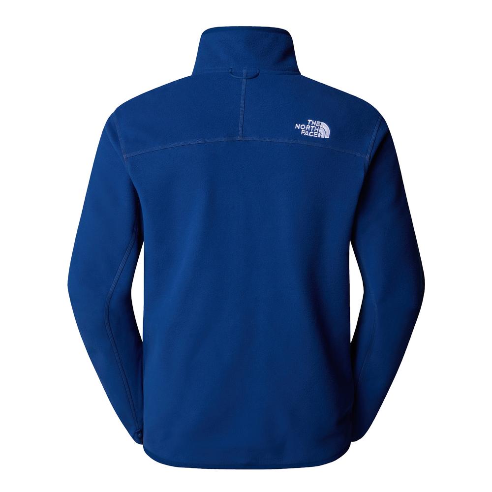 Bluza męska The North Face 100 Glacier Full-Zip Fleece 0A855XD1R1 - granatowe