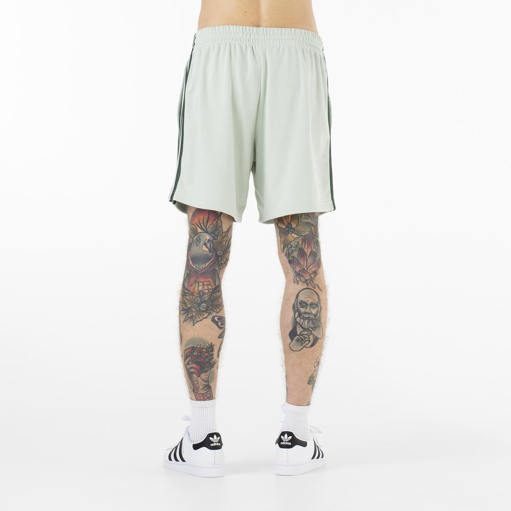 Spodenki adidas Essentials French Terry 3-Stripes HL2262 - zielone