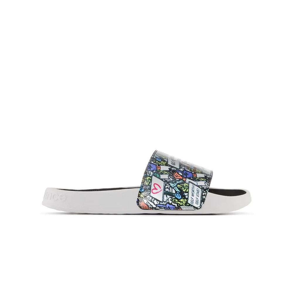 Klapki New Balance SMF200DC - białe