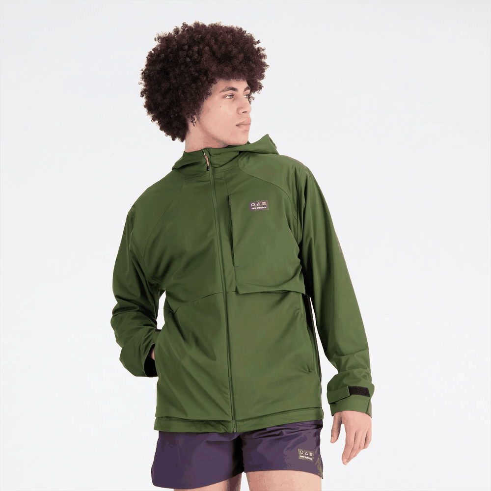 Kurtka New Balance MJ33276KOU - zielona