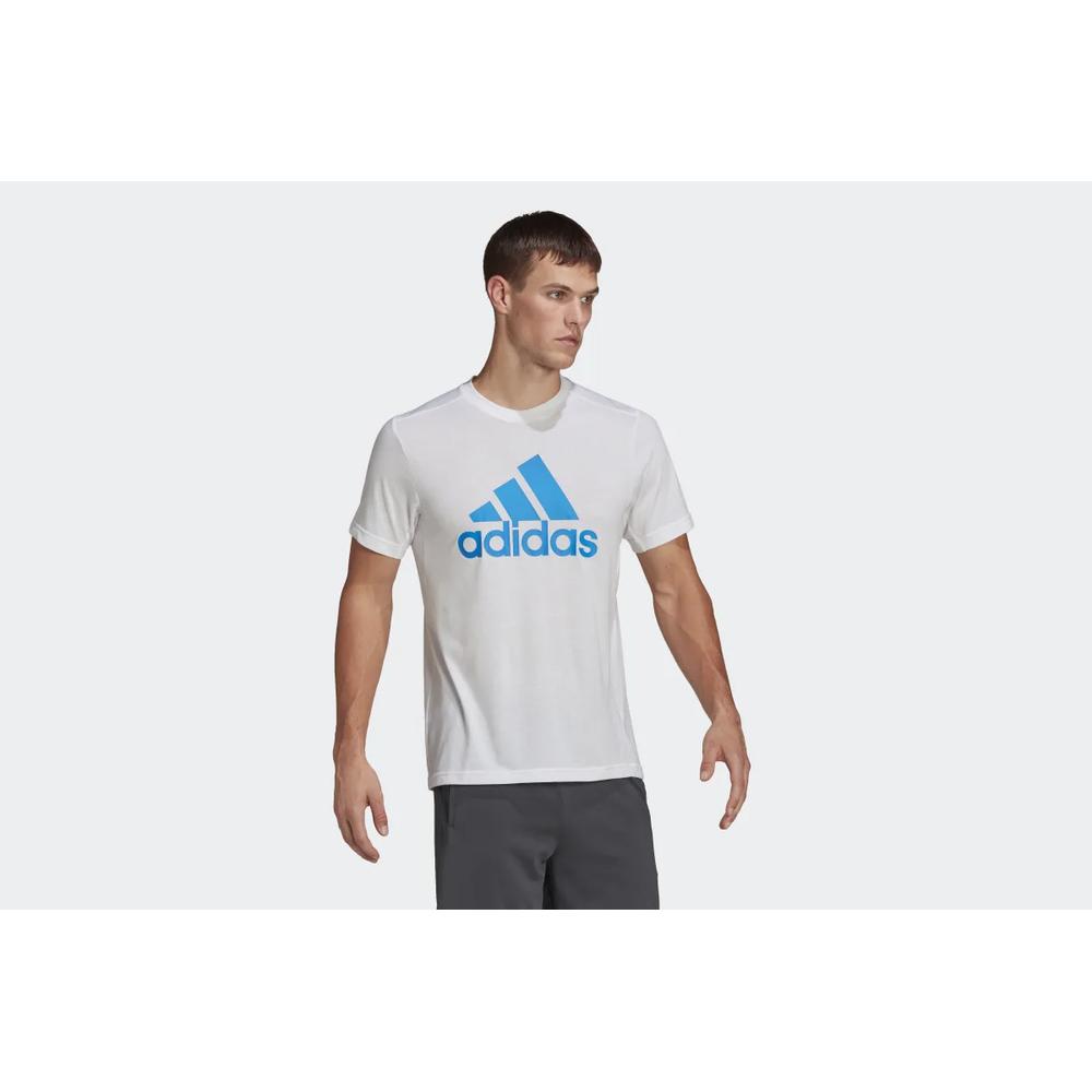Koszulka adidas Aeroready Designed 2 Move Feelready Sport Logo HF7167 - biała