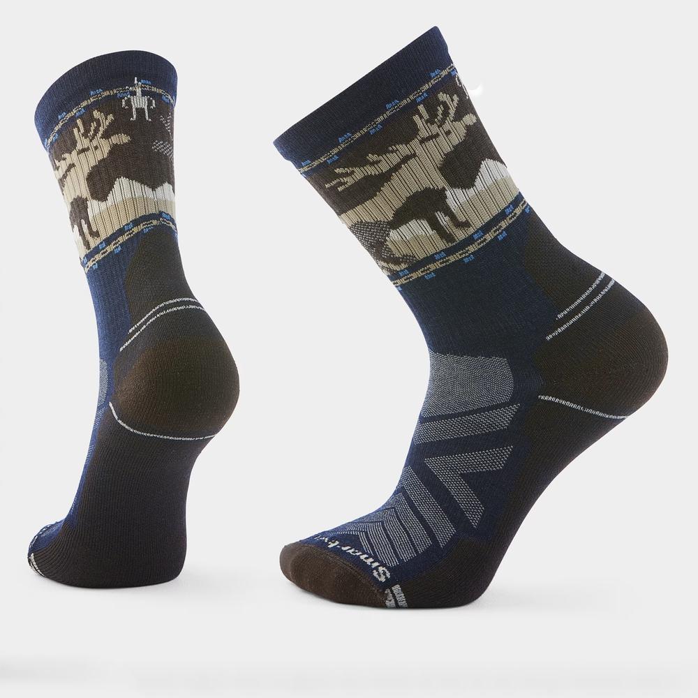 Skarpetki Smartwool Hike Light Cushion Mountain Moose Crew 0026860921 - multikolor