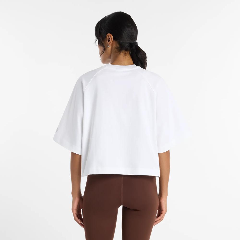 Koszulka damska New Balance WT61371RWT - biała