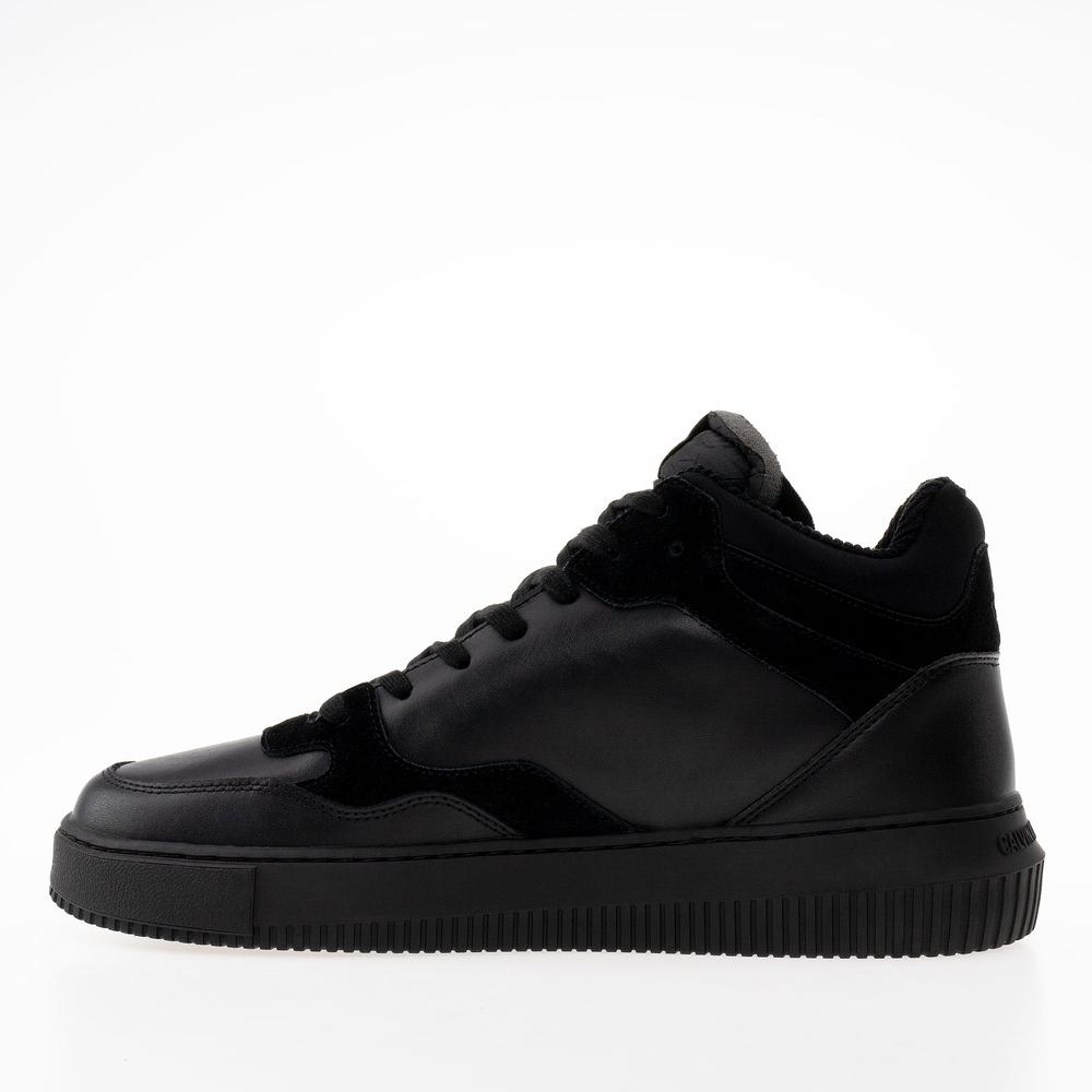 Buty Calvin Klein Jeans Chunky Mid Cupsole Coui Lth Mix YM0YM00779-0GT - czarne