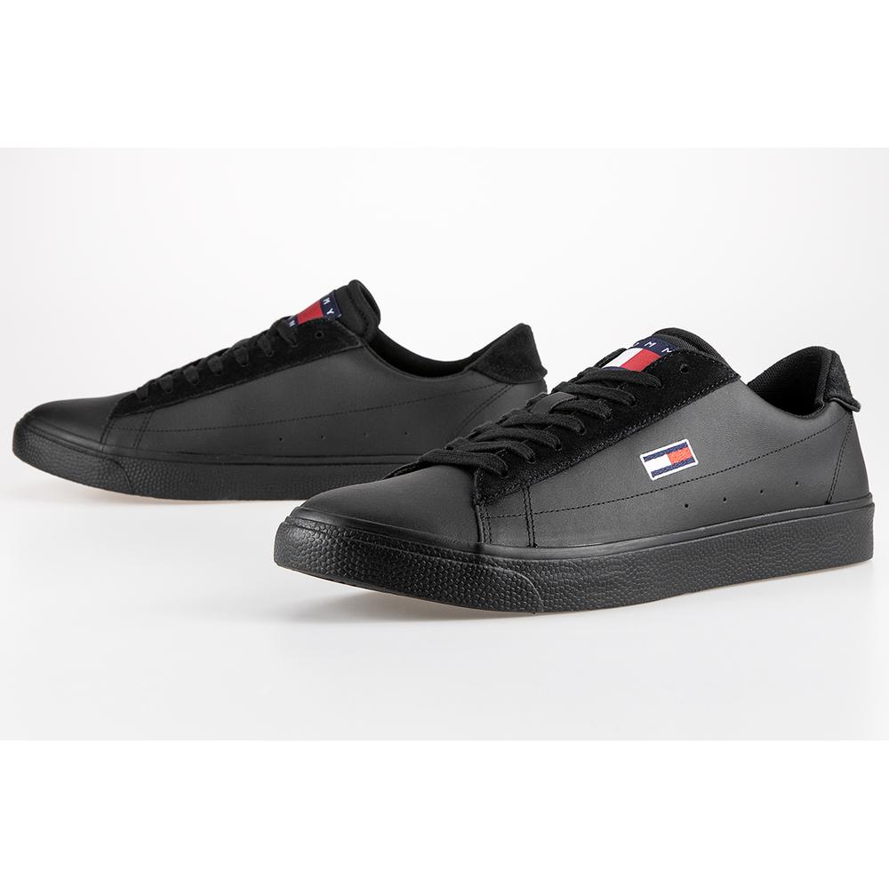 Tommy Jeans Badge Vulcanise Leather > EM0EM00804-BDS