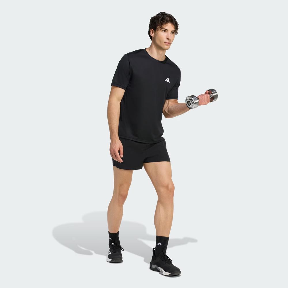 Koszulka męska adidas Workout Essentials Base KA3569 - czarna