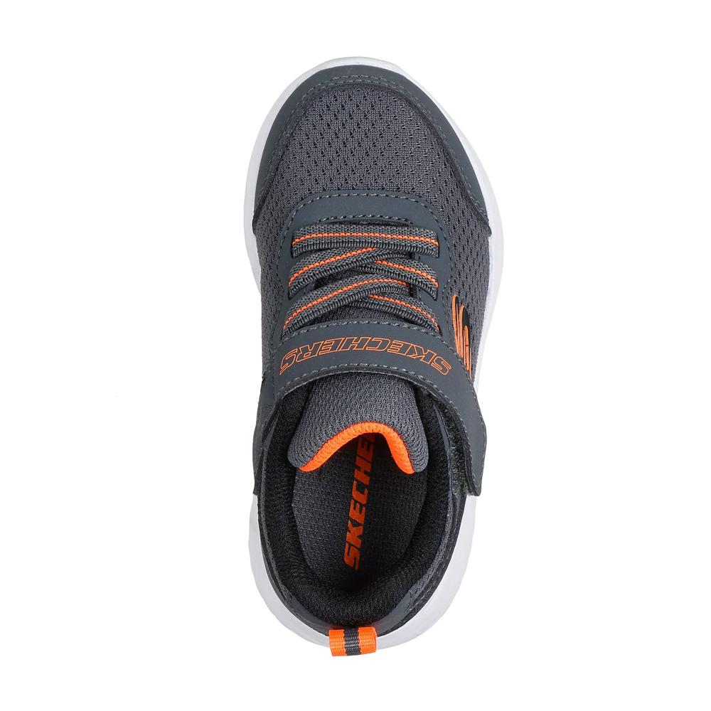 Buty dziecięce Skechers Bounder Techrox 403906NCHAR - szare