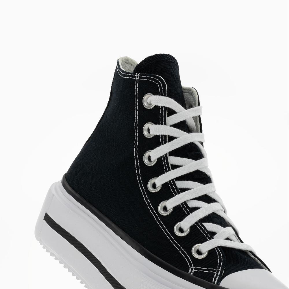 Buty damskie Converse Chuck Taylor All Star Lift Double Stack A12975C - czarne