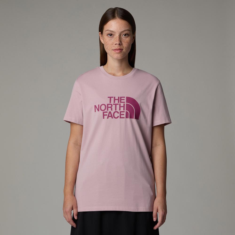 Koszulka damska The North Face Easy 0A8A6GA1O1 - różowa