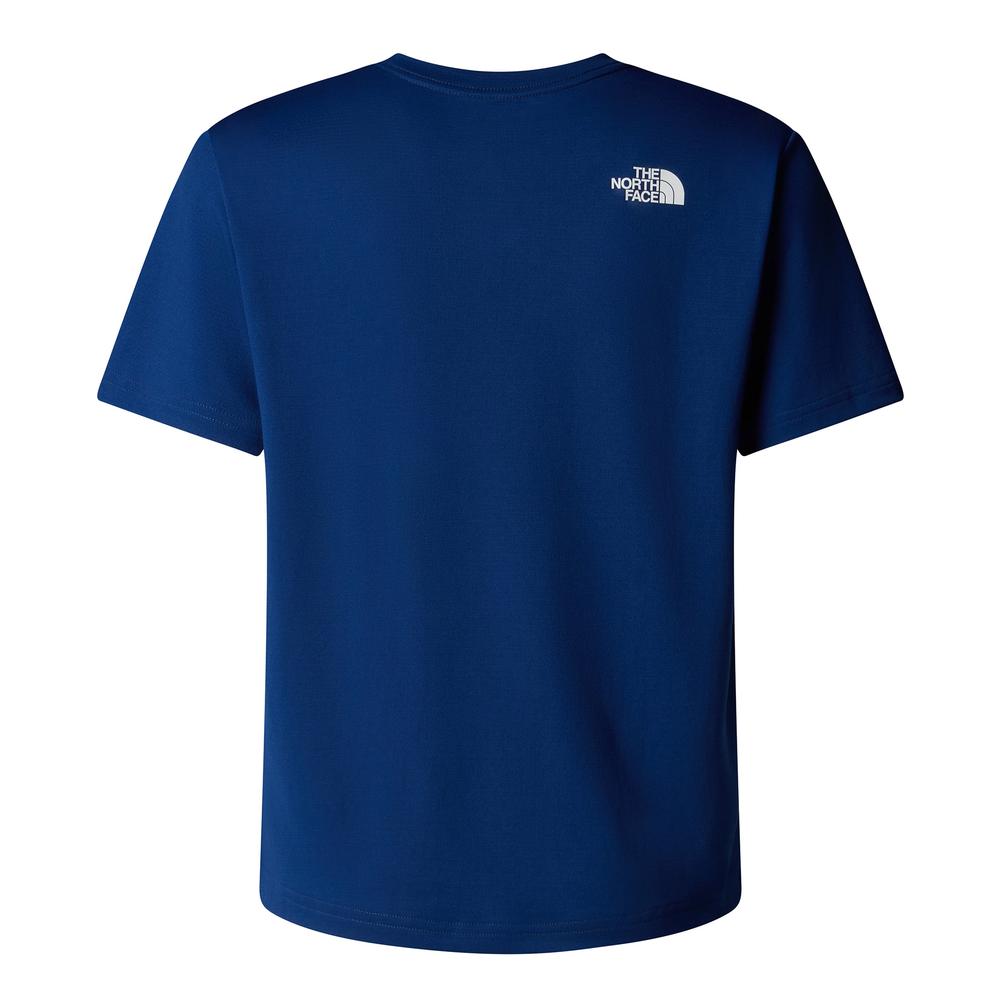Koszulka dziecięca The North Face 24/7 0A8DF2D1R1 - granatowa
