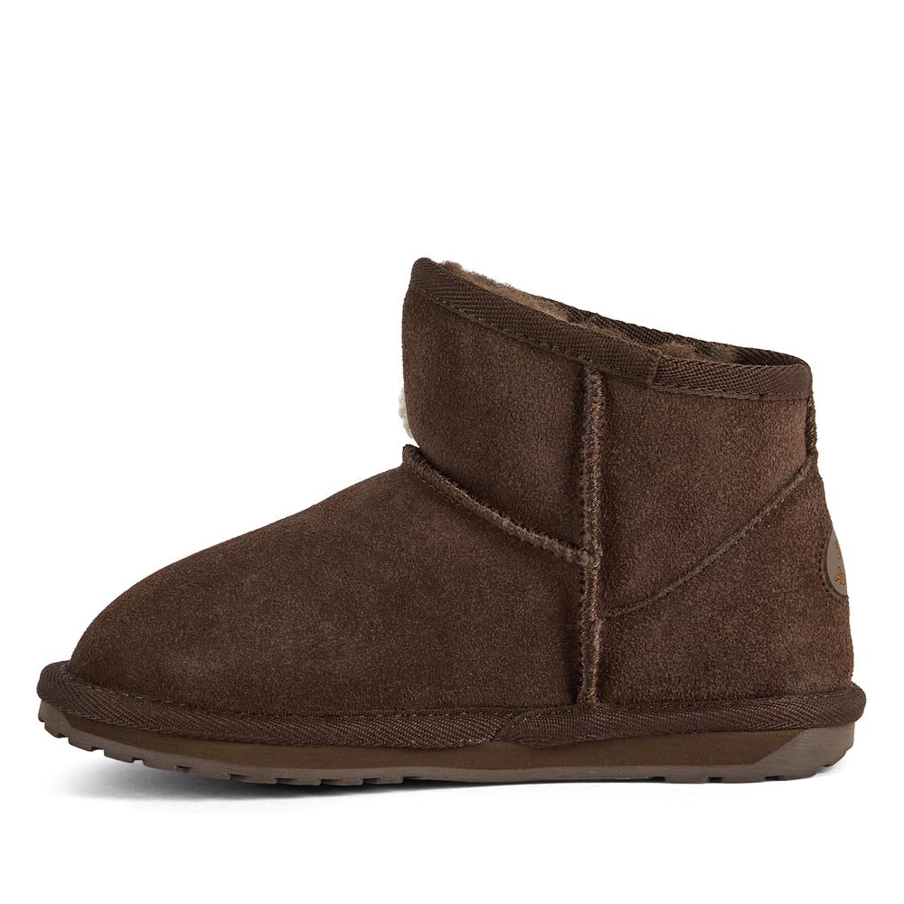 Buty dziecięce Emu Australia Daisy K13232CHOC - brązowe