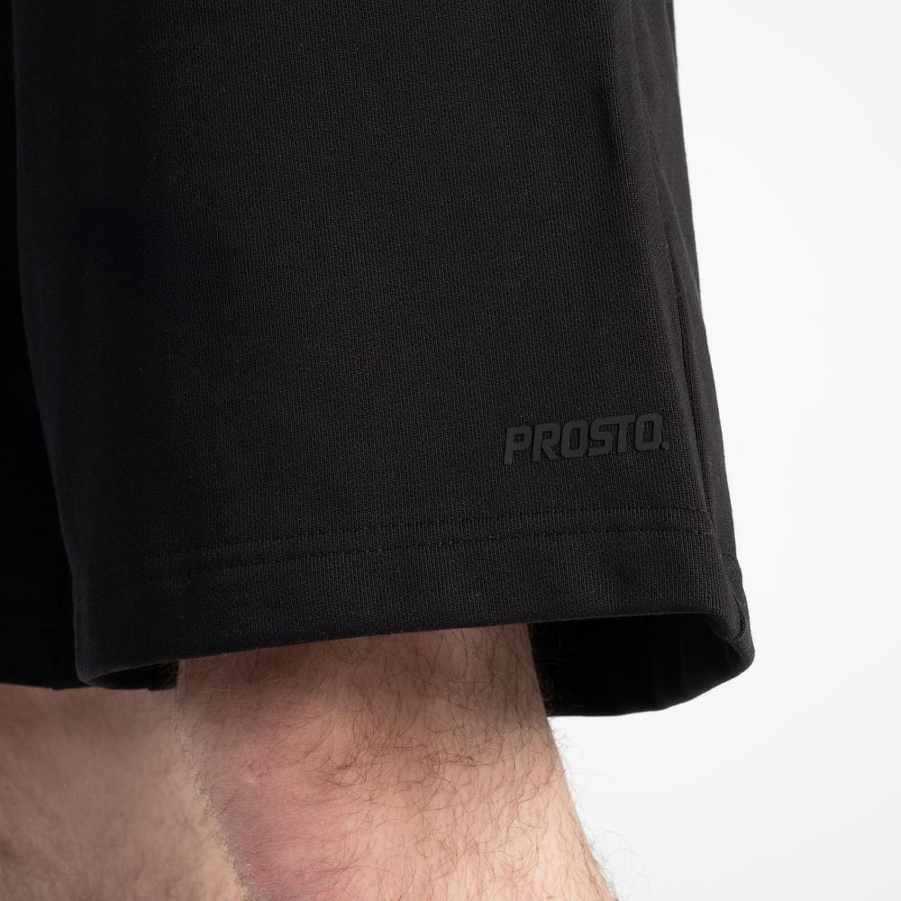 Spodenki męskie Prosto Sweat Shorts Myst KL251MPAN6023  - czarne