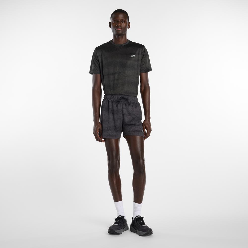 Koszulka męska New Balance MT61G4S7BGR - czarna